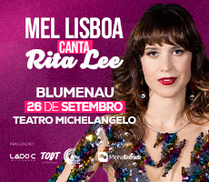MEL LISBOA CANTA RITA LEE EM BLUMENAU 