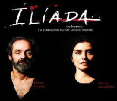 ILIADA NO TEATRO ELIAS ANGELONI