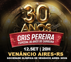 30 ANOS DE CARREIRA EM VENÂNCIO AIRES