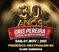 30 ANOS DE CARREIRA EM FREDERICO