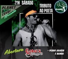 PLANET HALL COVER  TRIBUTO AO POETA CAZ