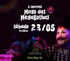 O INCRIVEL MAGO DAS MEGA BOLHAS