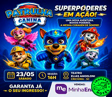 PATRULHA CANINA SUPER PODERES NO TEATRO