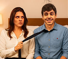 GUSTAVO PARDAL E ELLEN EM E O QUÊ GUST