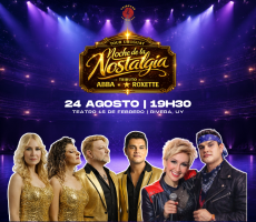 NOCHE DE LA NOSTALGIA  TRIBUTO ABBA,RO