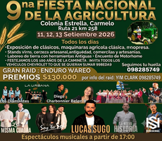 9NA FIESTA NACIONAL DE LA AGRICULTURA - 