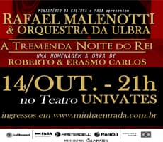 RAFAEL MALENOTTI E ORQUESTRA DA ULBRA EM